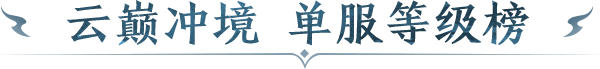 云巅冲境